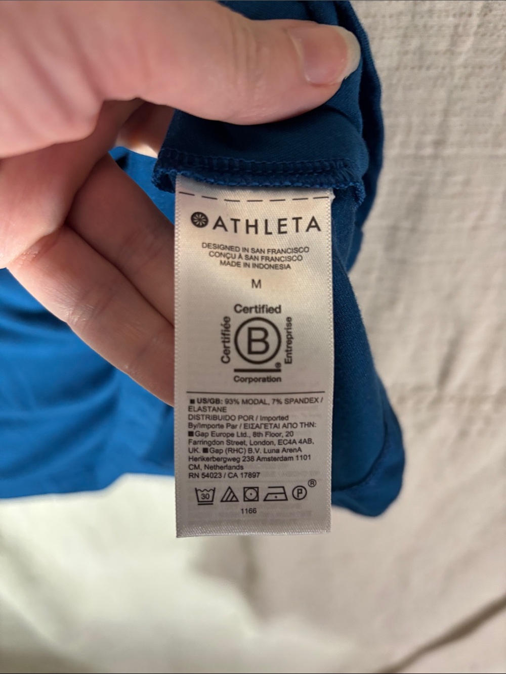 Athleta Santorini Thera Modal Travel Midi Dress Teal/Aqua Blue EUC - Picture 3 of 7